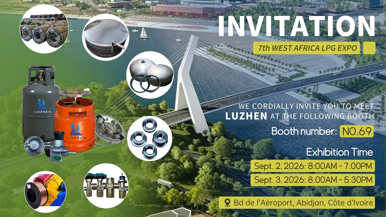 lpg expo invitation from lpg cylinder company